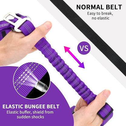 BWOGUE Pet Dog Cat Seat Belt Reflective Car Dog Headrest Restraint Leash - Image 3