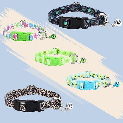 Small Dog Collar with Bell，Nylon - Image 6
