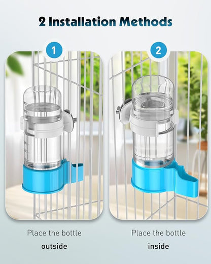 Pawfly Bird Water Dispenser, Automatic Water Feeder, Plastic Bird Cage Dispenser - Image 5