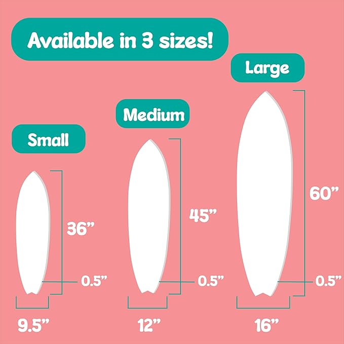 JennyGems Outdoor Decorative Surfboard Wall Art, Pet Wall Decor - Image 3