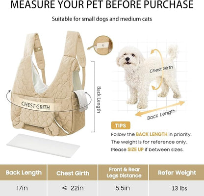 Pet Carrier Backpack, Adjustable Pet Front Cat Dog Carrier Backpack Travel Bag - Image 2