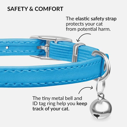 CollarDirect Leather Cat Collar - Image 3