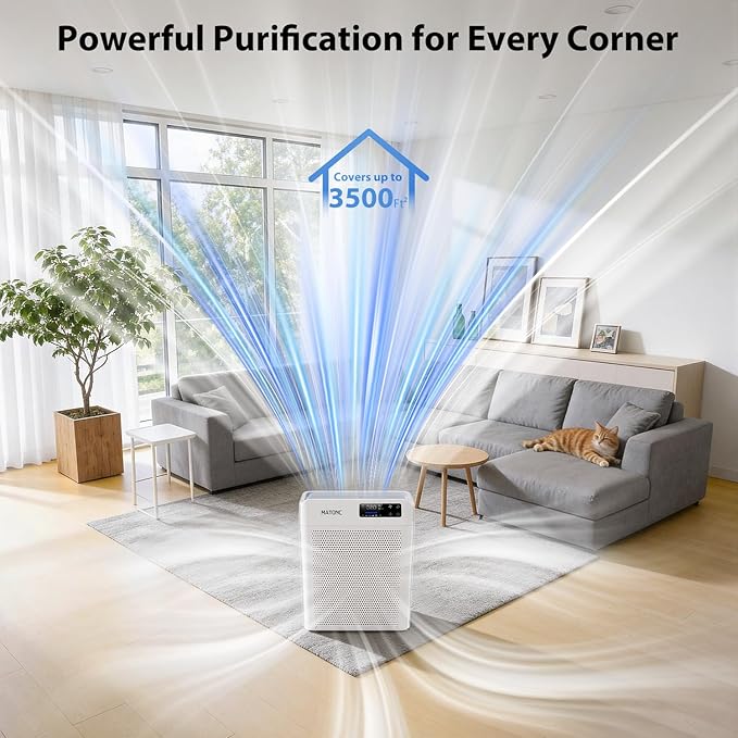 Air Purifiers for Home Large Room Up to 3500 Ft², HEPA Air Purifier - Image 3