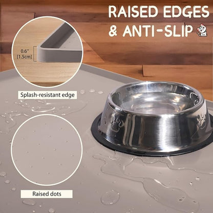 MateeyLife Silicone Cat & Dog Food Mat - Image 3