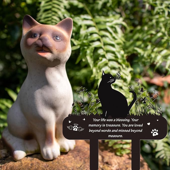 Pet Cat Memorial Grave Markers - Image 6