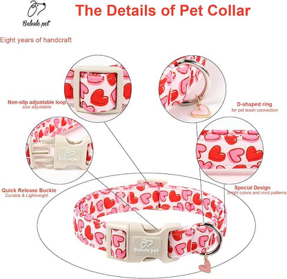 Valentines Dog Collar for Small Dogs - Image 3