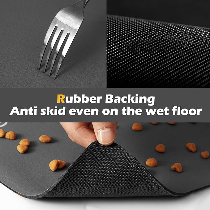 Pet Feeding Mat-Absorbent Dog Mat - Image 6
