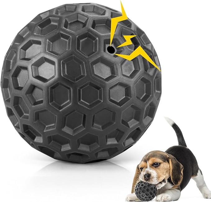 Interactive Squeaky Dog Balls Puppy Toys, Dog Toys by DISSKNIC