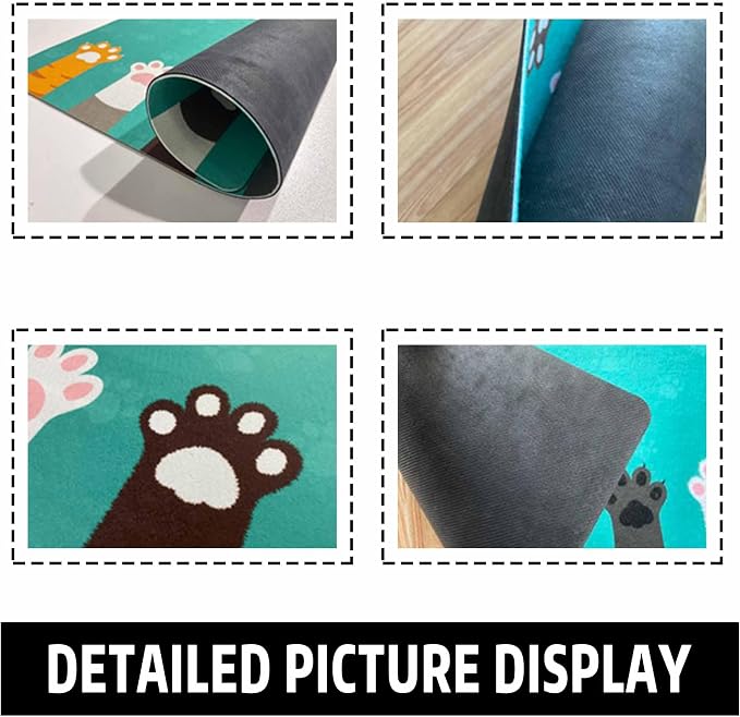 Personalized Dog Cat Mat with Name Photo Custom Placemat Feeding Mats - Image 7