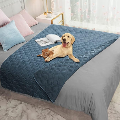 Ameritex Waterproof Blanket Reversible Dog Bed Cover Pet Blanket by Ameritex