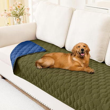 Smiry Waterproof Dog Bed Cover Blanket, Soft Reversible Pet Blanket, Washable by Smiry