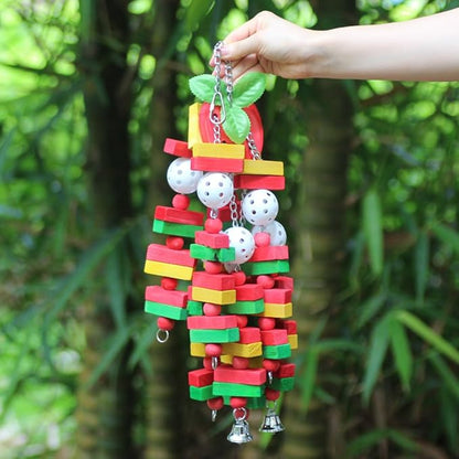 Bird Chewing Toy Large Medium Parrot Cage Bite Toys African Grey Macaws - Image 3