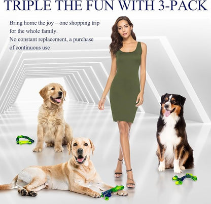 3-Pack Indestructible Nylon Dog Chew Toys - Image 3