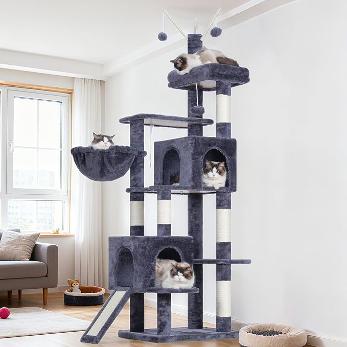 Hey-brother Cat Tree Tower, Sturdy Scratching Posts - Image 7