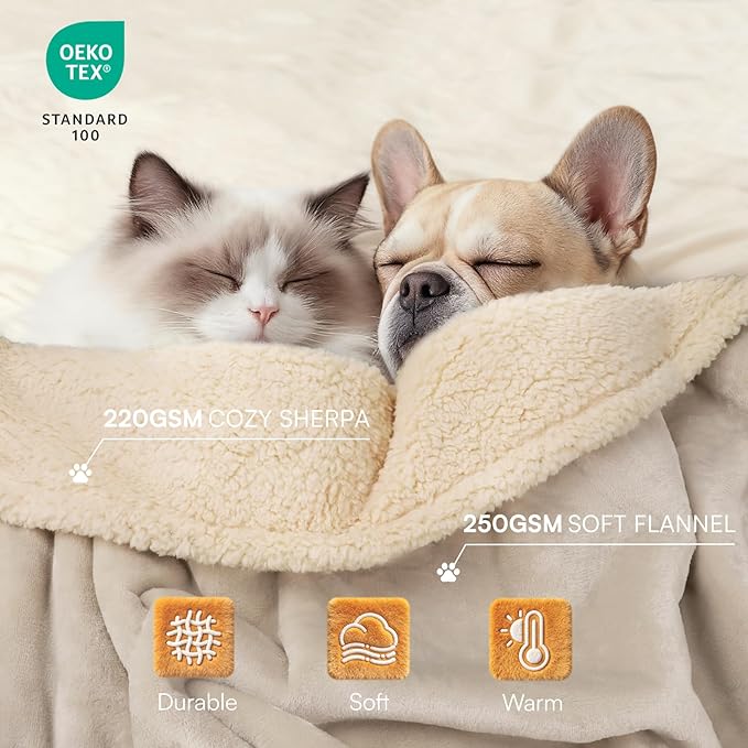 Waterproof Pet Blanket, Liquid Pee Proof Dog Blanket - Image 3