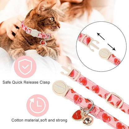 Cat Collar, 2 Pack Cat Collars Breakaway - Image 4
