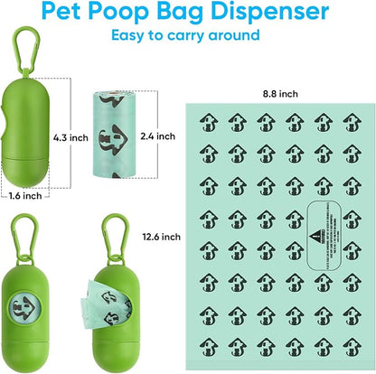 MYPIN Cat Litter Scooper with Holder, Upgraded Cat Litter Shovel with Bags - Image 3