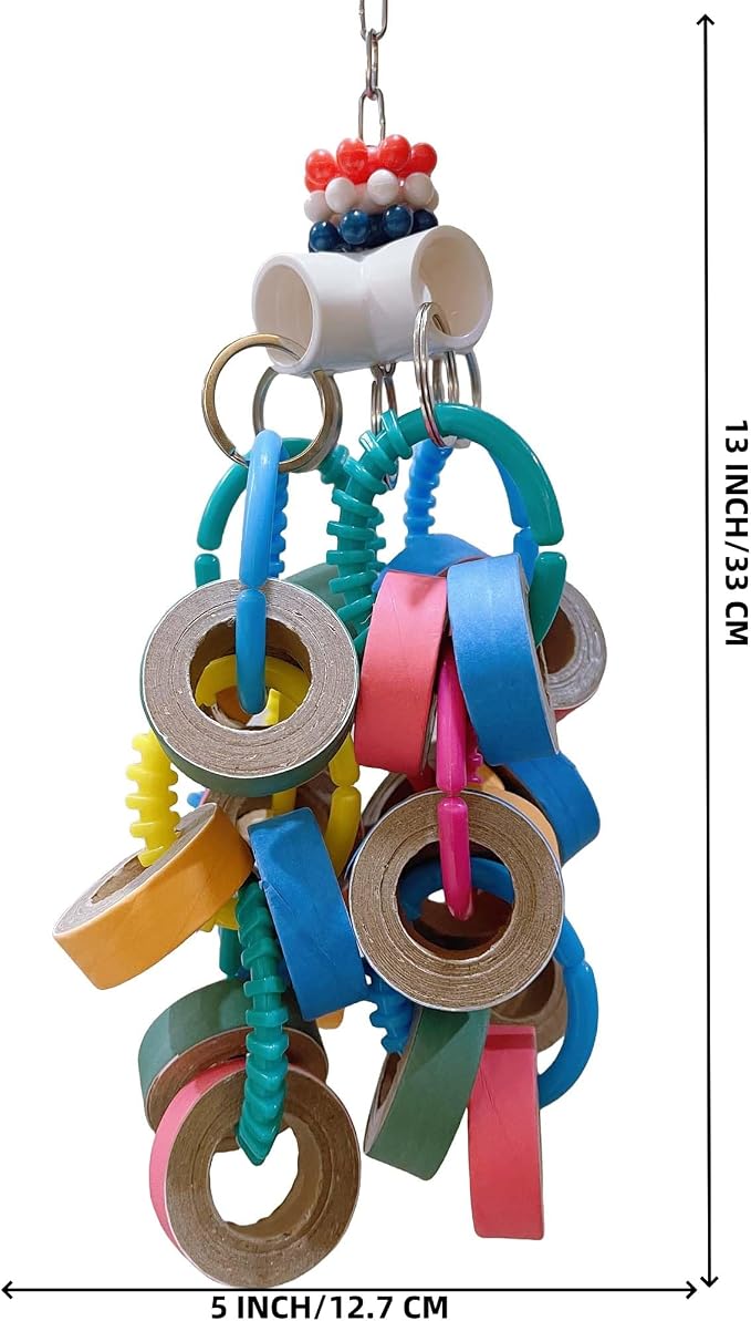 Fatty Bagel Cascade 24Pcs Bird Toys - Image 7