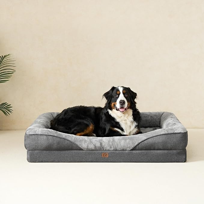 EHEYCIGA Orthopedic XL Dog Bed for Large Sized Dog, Waterproof Liner & Washable - Image 8