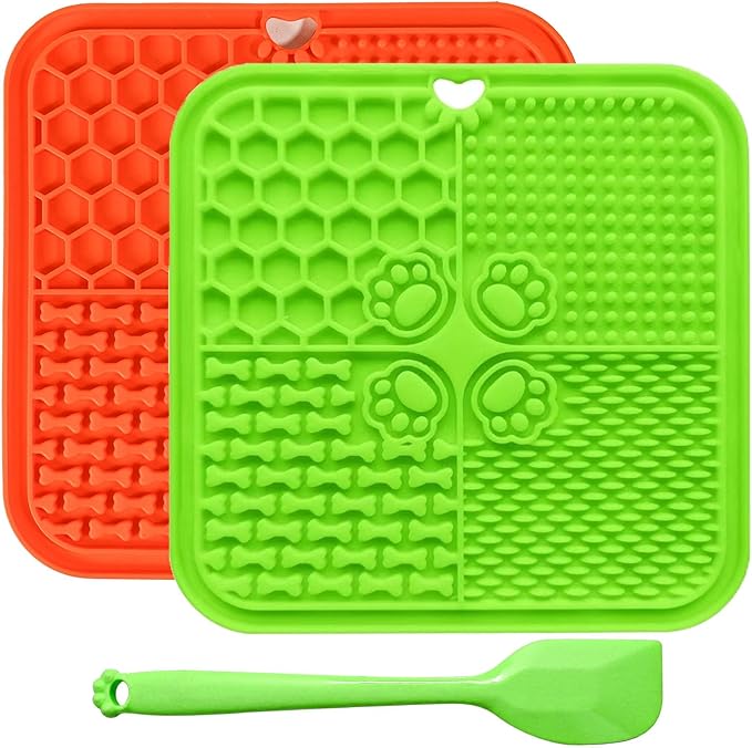 Dog Lick Mat with Suction Cups, Lick Mat by Specializinginpetsupplies