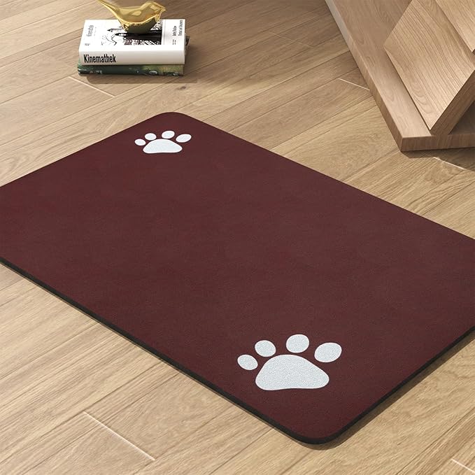 Pet Feeding Mat-Absorbent Dog Mat by PADOOR