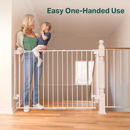 Cumbor 34" Extra Tall Baby Gate - Image 8