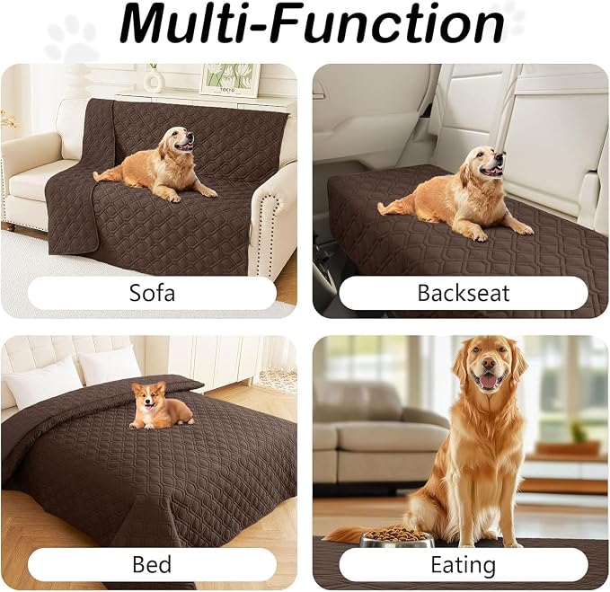 hyha Waterproof Dog Bed Blanket, Soft Pet Blankets, Waterproof Couch Cover - Image 6
