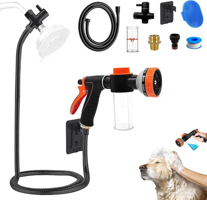 Dog Washing Hose Attachment for Pet Bathing by AYBBSHOW