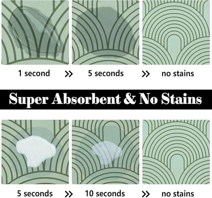 Dog Food Mats for Floors Absorbent, Pet Cat Food Mat - Image 2