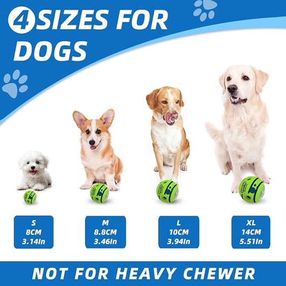 Interactive Puzzle Dog Treat Ball, Treat Dispensing Enrichment Dog Toys Ball - Image 5