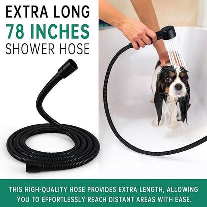 3 Mode Dog Shower Attachment, High Pressure Handheld Sprayer - Image 6