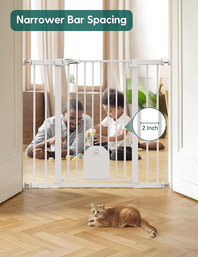 Babelio 36" Tall Auto Close Baby Gate - Image 5