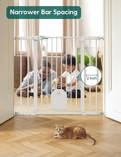 Babelio 36" Tall Auto Close Baby Gate - Image 5