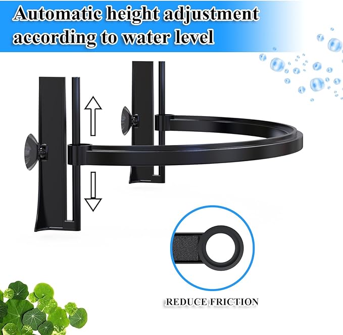 Floating Plant Corral for Aquarium, Fish Tank Accessories to Protects Duckweed - Image 4