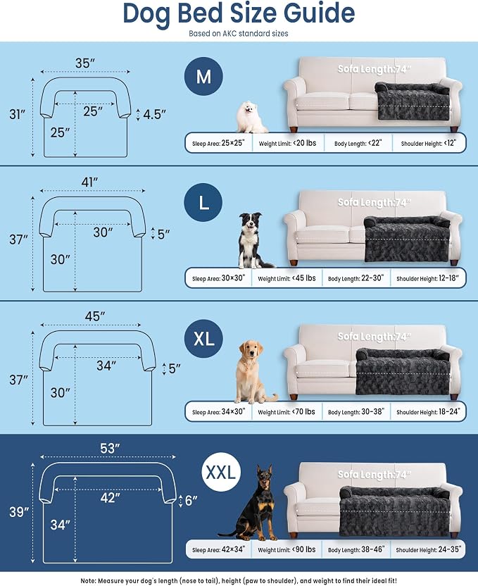 Calming Dog Beds, Extra Large Fluffy Plush Dog Mat - Image 6