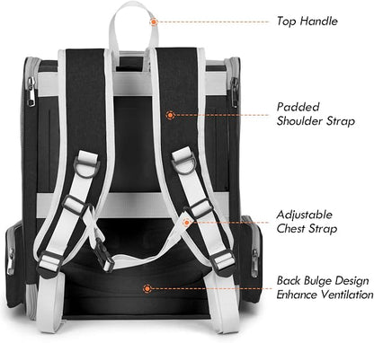 Cat Backpack Carrier, Pet Carrier Backpack - Image 3