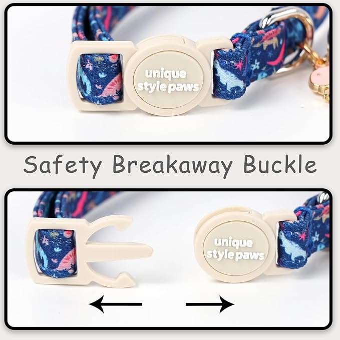 Unique style paws 2 Pack Spring Summer Kitten Collar Breakaway - Image 3