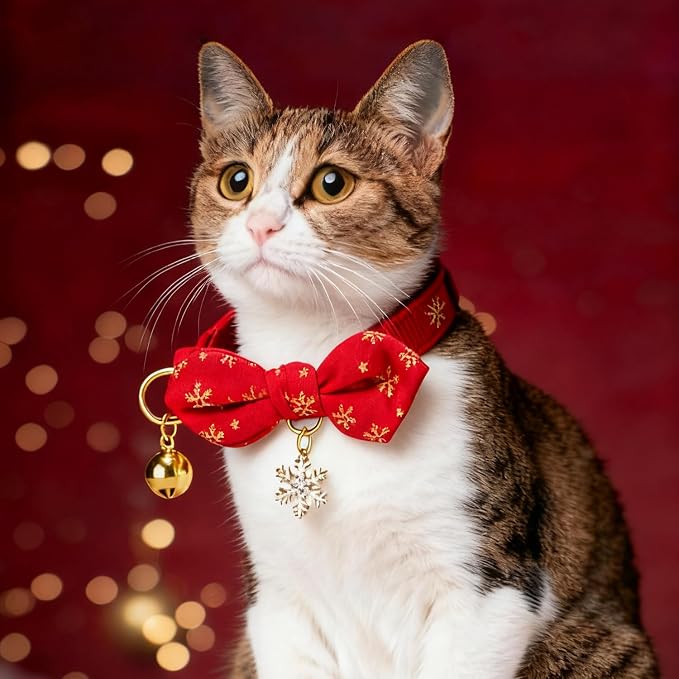 2 Pack Christmas Cat Collar - Image 9