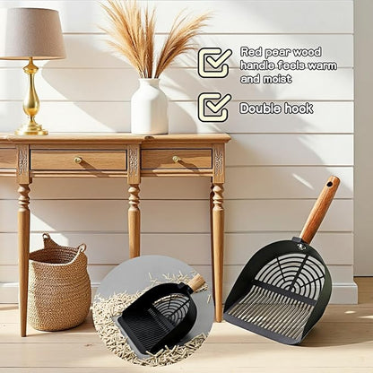 Chinshwehaw Premium Stainless Steel Cat Litter Scoop-Triple Guard - Image 9