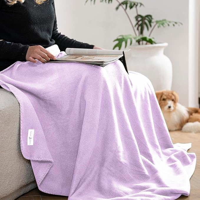 Fleece Throw Blankets Bulk Fleece Blankets Solid Wholesale Lightweight Warm Soft - Image 5
