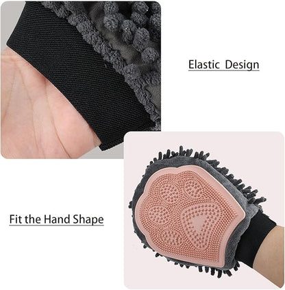 Dual Sided Pet Grooming Glove - Image 4