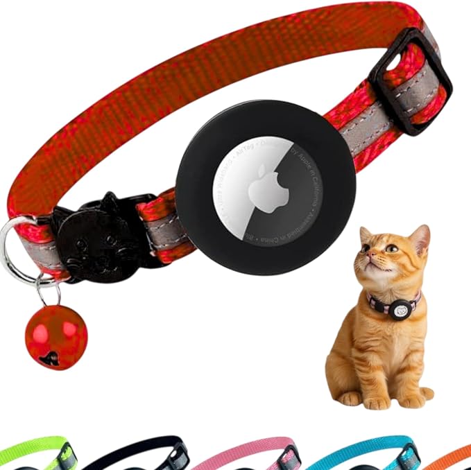 AirTag Cat Collar Airtag Holder by AmazeGoods