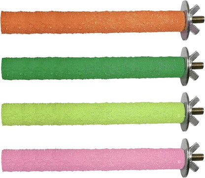 Hamiledyi Parrot Perch Stand Toy, Bird Cage Perch Toy, Natural Paw Grinding by Hamiledyi