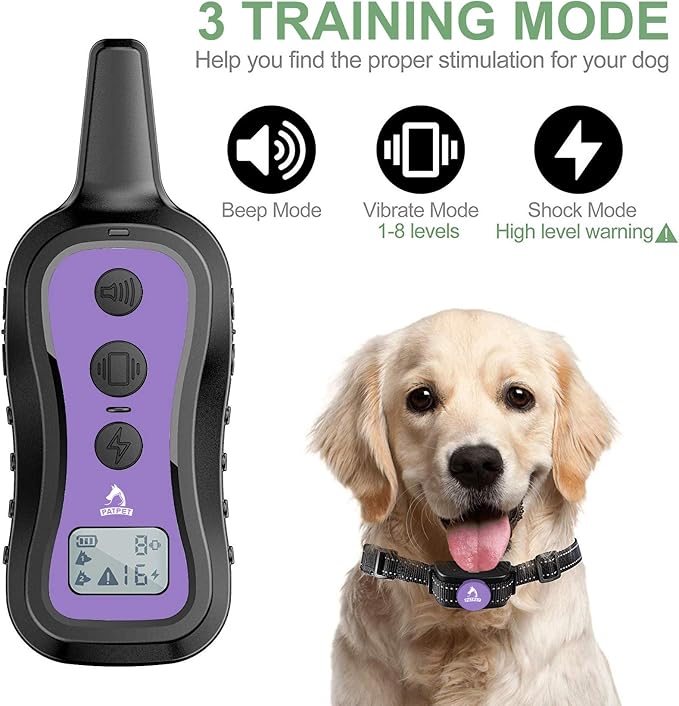 PATPET Dog Training Collar Dog Shock Collar - Image 4