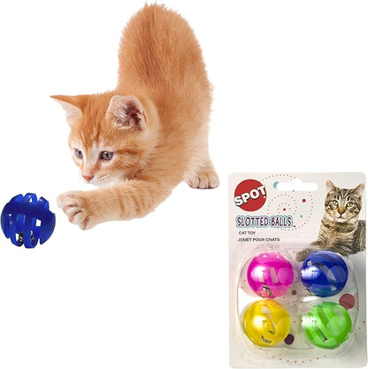 SPOT Slotted Balls Cat Toy by SPOT