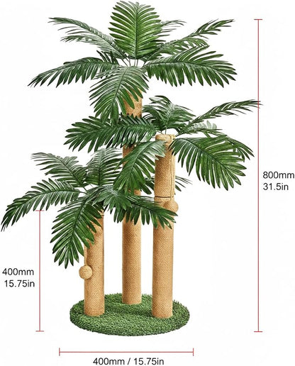31.5Inch Cat Scratching Post, Cat Scratcher Tree - Image 3