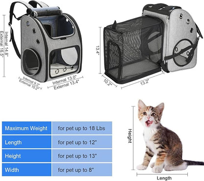 Expandable Pet Carrier Backpack - Image 2