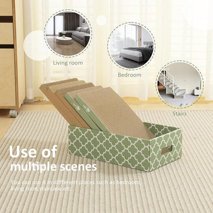 MECOOL Cat Scratching Board，5PC Cat Scratch Pad - Image 6