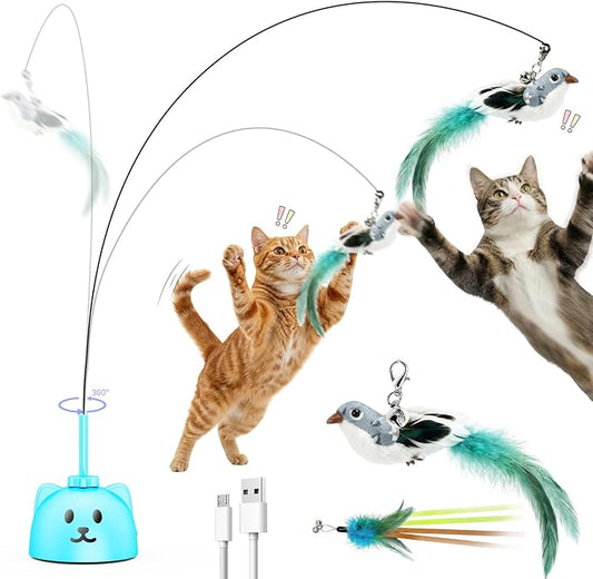 Interactive Cat Toys for Indoor Cats by Unknown