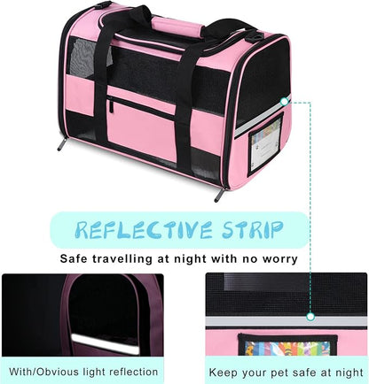 Cat Carrier Pet Carrier Airline Approved - Image 3